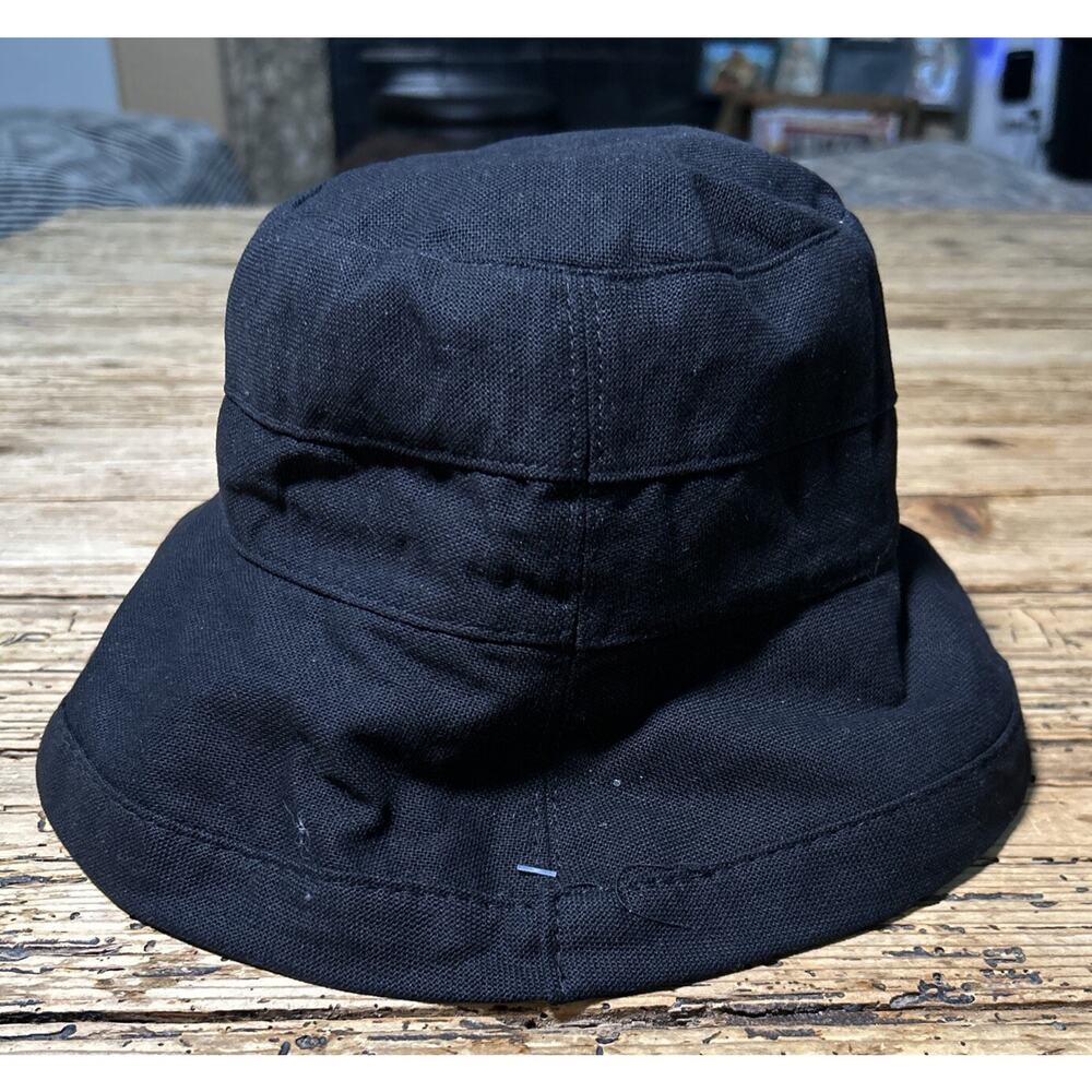 Scala Adult One Size Black UPF 50+ Bucket Hat NWT - Picture 2 of 11